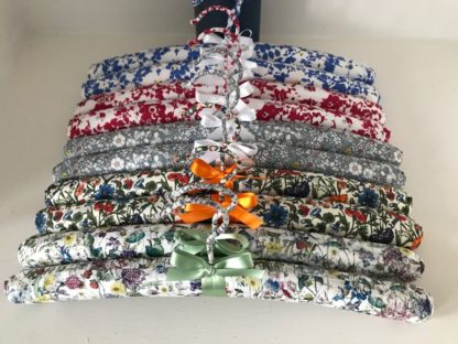 Flax & Mallow padded clothes hangers - Liberty Print