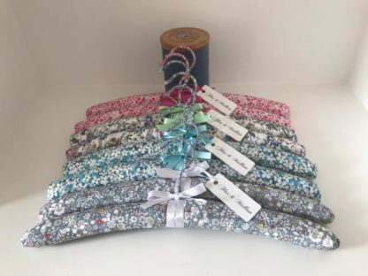 Flax & Mallow padded clothes hangers - Liberty Print