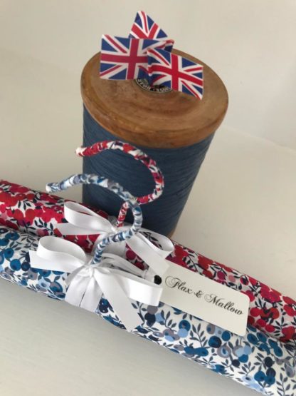 Diamond Jubilee Padded Clothes Hangers - Liberty Print