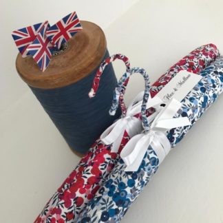 Diamond Jubilee Padded Clothes Hangers - Liberty Print4