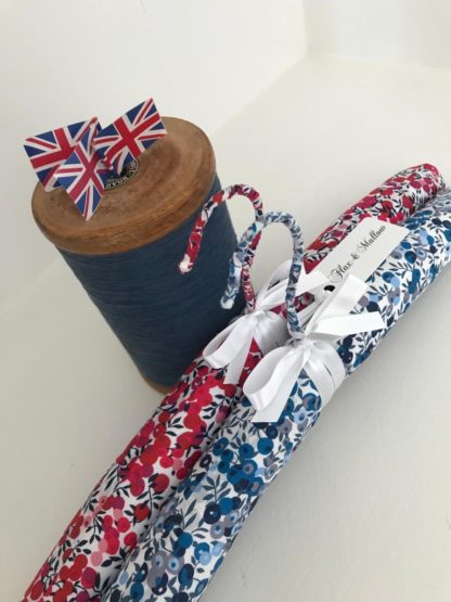 Diamond Jubilee Padded Clothes Hangers - Liberty Print4