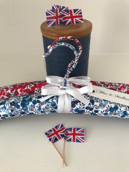 Diamond Jubilee Padded Clothes Hangers - Liberty Print4